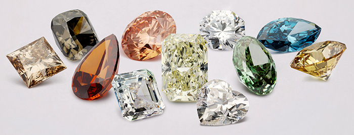 Farbige nachhaltige Lab Grown Diamanten aus Deutschland